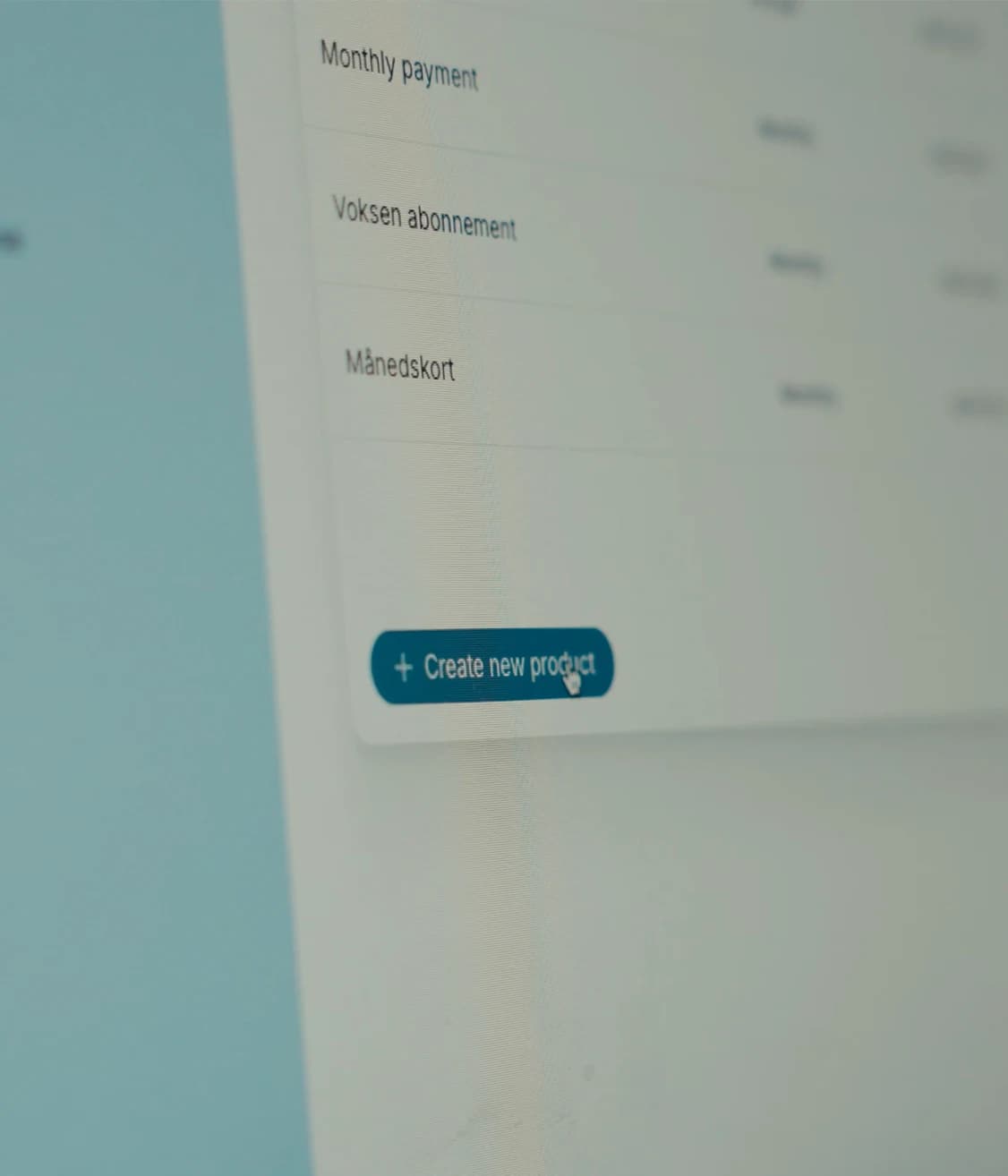 Creating a booking product in the Backoffice